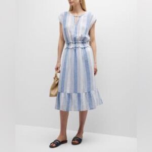 Rails Nevis Stripe Ashlyn Midi Dress Size M
